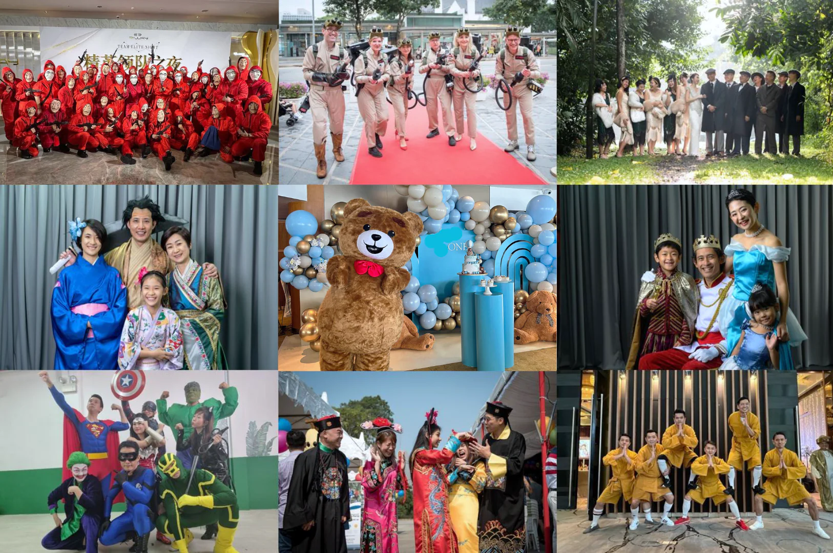 Dress Up Your Next Event